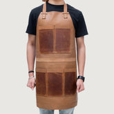 Brown Leather Apron